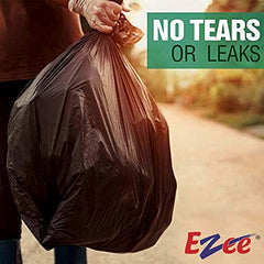 Ezee Live Life Ezee Way Garbage Bags for Dustbin/Trash Bag|30 count|Medium 19 X 21 Inches