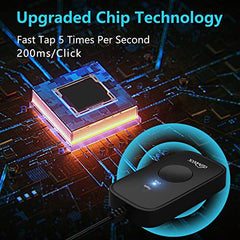 Cloudeck Mouse Jiggler Undetectable, USB Mover, Gaming Automatic Continuous Click Device, Plug & Play, Simulate Mouse Pointer Movement to Prevent PC Sleep