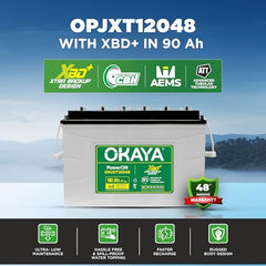 Okaya Inverter with Battery Combo for Home, Office & Shops | ATSW 1700 12V Pure Sine Wave Inverter 1450VA with 36 Months Warranty & OPSJT19048 160Ah Battery with 48 Months Warranty