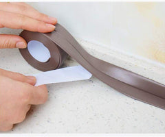 SYGA Green Self Adhesive Waterproof Tape Sink Tub Wall Caulk Strip Kitchen Bathroom Toilet Sealant Trim