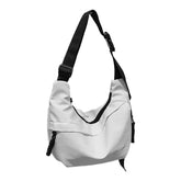 SYGA Women's Western Crossbody Bag, Large Capacity, Zipper Closure, Adjustable Strap (White)