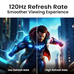 FRONTECH Ultima Series 24 Inch Curved LED Monitor, Refresh Rate 100Hz, 3500R Curve, Full HD 1080p, Built in Speaker, Bezel Less Design, HDMI & VGA Ports, 3 Years Warranty (MON-0088, White)