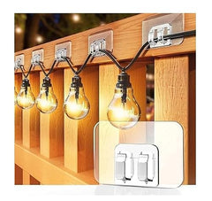 Shivstor 15 Pack Self Adhesive WallHook Heavy DutyHook for Hanging Without Drilling Transparent Nail Free StickyHook Strong Wall Hanger Set of 15 FlowerHook for Kitchen Bathroom Home Storage