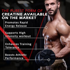 NAKPRO NUTRITION Micronised Creatine Monohydrate | 100g (25 Servings) | Pink Guva | Trustified Certified | Rapid Absorption Pre/Post Workout
