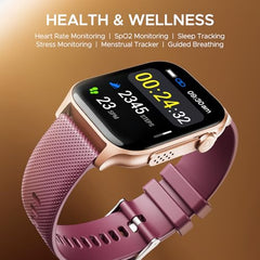 boAt Ultima Ember smartwatch with 1.96” AMOLED Display, AOD, Personalized Fitness Nudges, Functional Crown,100+ Sports Modes, Create Your Own Watchface, smartwatch for man and Woman (Steel Black)