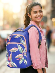 Safari Inkblossom School Bag For Girls, Capacity - 36L, 2 Compartments Backpack For kids