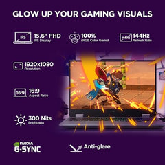 Lenovo LOQ AMD Ryzen 7 250 | NVIDIA RTX 5060 8GB (16GB RAM/512GB SSD/FHD IPS/144Hz Refresh Rate/572 AI TOPS/15.6" (39.6cm)/Windows 11/Office 2024/Grey/2.4Kg), 83JG00H1IN Gaming Laptop