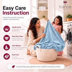 Trance Home Linen Premium 220 GSM+ 72"x36" Single Bed Size Cotton Terry Waterproof Mattress Protector | Elasticated Fitted Non-Toxic Bed Protector | Single Bed Mattresses Cover 72x36 inch, Brown
