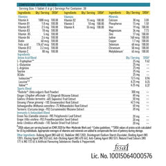 TrueBasics Advanced Multivitamin For Sports & Fitness, 30 Tablets