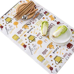 SYGA Anti-dust Kitchen Accessory Kitchen Table Shelf Wardrobe Pad Cabinet Drawer Tableware Mat