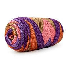 Ganga Spectrum Hand Knitting Wool Yarn (Multicolor_814202) (200gms)