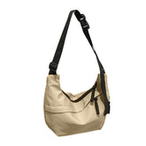 SYGA Women's Western Crossbody Bag, Large Capacity, Zipper Closure, Adjustable Strap (Khaki)