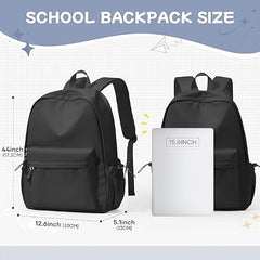 College Backpack Bag for Girls Boys Men Women 15.6 inch Laptop