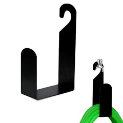 STANSY Wall Mounted Garden Hose Hanger | Plastic Hose Holder for Water Pipe Storage | Heavy Duty Hose Stand for Garden, Balcony & Terrace