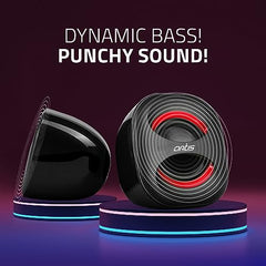 Artis Mini 2.0 USB Multimedia Speakers (Black)