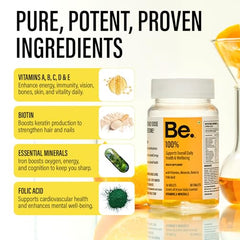 Be Wellness Daily Multivitamin for Men & Women | 30 Tablets