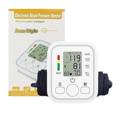 Apposite Blood Pressure Monitor, Upper Arm Cuff, Lcd Display