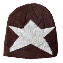 MOMISY Kids Winter Hat and Scarf Set, 2Pcs Warm Knit Beanie Cap and Scarf for 5-10 Years Old (Brown)