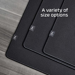 HyperX Pulsefire Mat Gaming Mouse Pad - Large - Precise Cloth Surface - Anti-fray Flush Stitching - Non-Slip Rubber Base (4Z7X4AA)