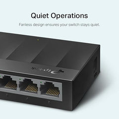 TP-Link TL-SG105S-M2 | 5-Port 2.5G Multi-Gigabit Unmanaged Network Switch, Ethernet Splitter | 2.5G Bandwidth | Plug & Play | Desktop/Wall-Mount | Fanless Metal Design | Limited Lifetime Protection