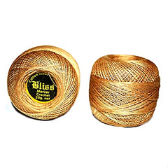 Dhruv Crafts Crochet Cotton Thread Yarn for Cross Stitch, Knitting, Embroidery & Craft Projects, Mercer Crochet Thread Ball, Shade B25 Red, 20 Gram, 0.5 MM Thickness, Sewing & DIY Supplies