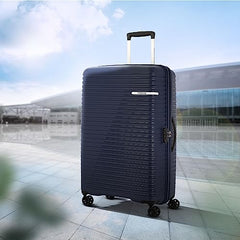 American Tourister Liftoff+ with TSA Lock & 8 Wheel, 3Pc Set (Small +Medium +Large) Hard PP Check-in Suitcase for Travel/Trolley Bag for Travel/Travel Bag with Double Wheel - Spa Blue