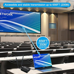 Tobo Wireless HDMI Transmitter and Receiver 100M/328FT: Portable Plug and Play 5G 1080P@60Hz HDMI Extender Kit for Streaming Video and Audio to Monitor for Laptop PC TV Box Projector TD-1451WA