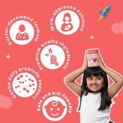 Whello Kids Multivitamin Gummies | Doctor Formulated Daily Multivitamins for Growing Kids | No Added Sugar, No Artificial Colors, Vegan & Gelatin Free | Gut-Friendly Fibre, Vitamin C & Biotin | Fruity Berry Taste | 30 Gummies