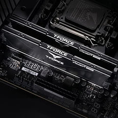 TeamGroup T-Force Vulcan 16GB 6000MHz (6000MT/s) CL38 Black DDR5 UDIMM Desktop Gaming Memory, Metal Heatsink, ECC, XMP 3.0/AMD Expo, Compatible with Intel/AMD CPU, High Performance, Low Latency RAM