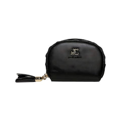MOMISY PU Leather Women's Credit Debit Card Holder Money Wallet Purse Clutch (20 Slots Black)