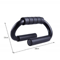 SYGA Steel Exercise Handle -Muscle Push up Stands-Athletics Push-Up Bars with Foam Padded Grips for Muscles Chest Women Men(Black)