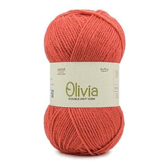 Ganga Acrowools Acrylic Olivia,Double Knit Yarn. Hand Knitting&Crochet Yarn. Oekotex Class 1 Certified. Pack of 2 Balls-100Gms Each. Shade No-Olv012, Maroon