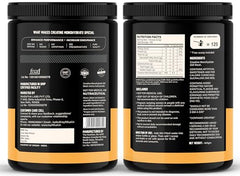 MyFitFuel Micronized Creatine Monohydrate (200 Mesh - Easily Absorbed by Body) | 400 gm, (Natural)