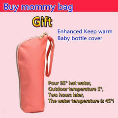 MOMISY NewBorn Babies Multipurpose Diaper Bags Mothers Maternity Bags for Travel (Red)