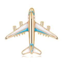 SYGA Brooch Pin Fashion Crystal Rhinestone Jewellery Pin Vintage Clothing Accessories Decoration Aircraft Fashion Brooches for Women- S62