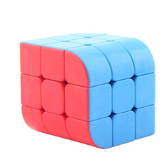 SYGA 3x3 Plastic Magic Trihedron Cube Puzzles Kids Intelligence Educational Toy
