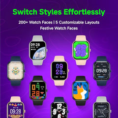 REDMI Watch Move 1.85 Premium AmoLED,14 Day Battery,Best Accuracy,Dual Core Processor Smartwatch (Black Drift Strap, Free Size)