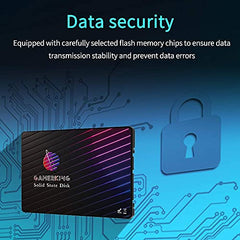 Gamerking SSD M.2 2242 1TB NGFF Internal Solid State Drive High Performance Hard Drive for Desktop Laptop SATA III 6Gb/s M2 SSD (1TB, M.2 2242)
