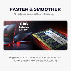 EVM 2GB DDR2 Desktop RAM Memory | 800MHz | PC2-6400 | Long-DIMM | 240-Pin | CL5 | 1.8V Low Voltage | Single Channel | Intel & AMD Compatible | Stable Performance | 10 Year Warranty (EVMT2G8000U86P)