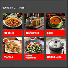 Nutripro Multipurpose Cook Nonstick Kettle (1.5, litres)