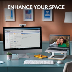 Logitech MK950 Signature Slim Wireless Keyboard and Mouse Combo, Sleek Design, Quiet Typing and Clicking, Switch Across Three Devices, Bluetooth, Multi-OS, Works with Windows and Mac - White
