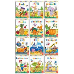 Colouring Books | Pack Of 12 Copy Colour Books For Children | Premium Paper Quality | Wonder House Books