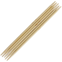 SYGA 11 Sizes 5pcs/Size Double Point Carbonized Bamboo Knitting Needles Length 13cm