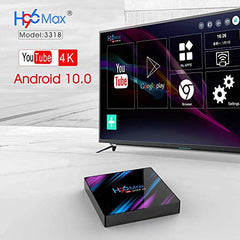 AJUK® Android 10 | 4GB Ram 32GB ROM | Dual WiFi 2.4/5 Ghz | Bluetooth | RK3318 Processor | 4K Android Mini PC Box