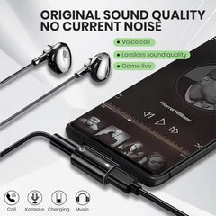 Verilux® 2 in 1 USB-C to 3.5 mm Audio & PD 60W Charging Adapter