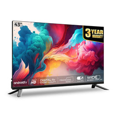 IBELL 109 cm (43 Inches) Smart Full HD LED TV, Android 9.0, Wide Screen (Black)