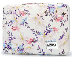 MOCA Laptop Sleeve Case 15-15.6 inch, Shockproof Protective Computer Sleeve Cover with Accessories Pocket, Water Resistant Compatible for MacBook Dell HP Acer Asus Lenovo