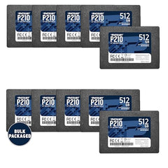 Patriot Memory P210 512GB Internal SSD SATA 3 2.5 Solid State Drive P210S512G25