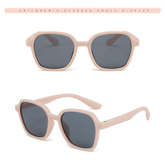 SYGA Childrens Sunglasses Summer Sun Shade And Sun Protection Sunglasses for Kids - 4 to15 years old (Pink)