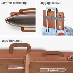 uppercase Node 14 Inch Laptop Sleeve, Protective Laptop Case, Rust
